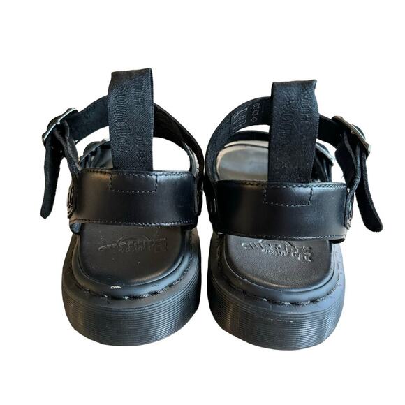 Dr. Martens GRYPHON BRANDO LEATHER
GLADIATOR SANDALS Black Size 12 women’s - Picture 8 of 12